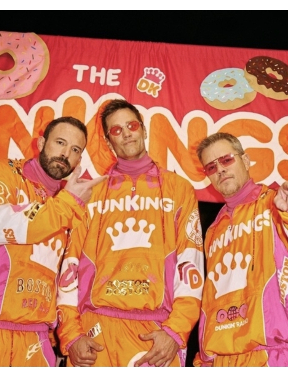 Dunkin Donuts x Boston DunKings 2024 Superbowl Tracksuit Set Size XL - Picture 2 of 14